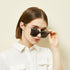 Angular Metal Women and Men Sunglasses Seville